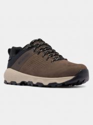 Buty Męskie Columbia Newton Nimble LTR. Zielone buty turystyczne Columbia, na zimę, bez wzorów, z materiału, bez zapięcia, trekkingowe. Za 419.99 zł.