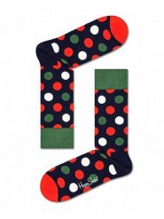 Happy Socks Skarpety w kolorze czarno-czerwono-zielonym rozmiar: 36-40. Czarne skarpety Happy Socks, bez wzorów, prążkowane. Za 34.99 zł.