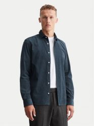 Marc O'Polo Koszula 429 7228 42256 Granatowy Slim Fit. Niebieskie koszule Marc O'Polo, m, bez wzorów, z bawełny, bez kołnierzyka, bez ramiączek. Za 219.99 zł.