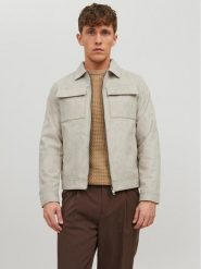 Jack & Jones Kurtka z imitacji skóry Payton 12213082 Beżowy Regular Fit. Brązowe kurtki Jack & Jones, m, bez wzorów, ze skóry, bez kaptura. Za 239.99 zł.