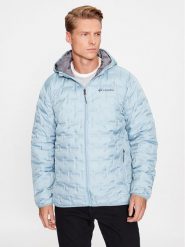 Columbia Kurtka puchowa Delta Ridge™ 1875892 Błękitny Regular Fit. Niebieskie kurtki outdoor i hardshell Columbia, m, bez wzorów, z puchu, bez kaptura. Za 849.99 zł.