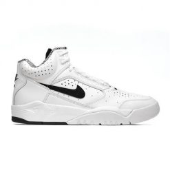 Buty koszykarskie męskie Nike Air Flight Lite. Białe buty do koszykówki Nike, bez zapięcia, do koszykówki. Za 836.00 zł.