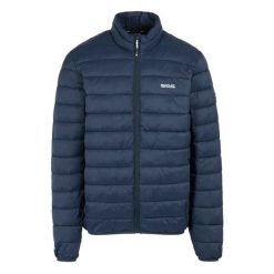 Kurtka puchowa Regatta Marizion. Niebieskie kurtki Regatta, m, bez wzorów, z puchu, bez kaptura. W wyprzedaży za 260.25 zł.