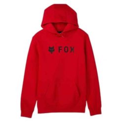 Bluza z kapturem męska Fox Absolute Fleece Po. Czerwone bluzy FOX, m, bez wzorów, z kapturem. Za 248.99 zł.