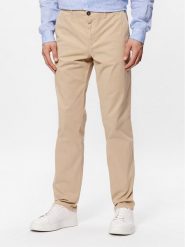 United Colors Of Benetton Spodnie materiałowe 4DKH55I18 Beżowy Slim Fit. Brązowe spodnie materiałowe United Colors Of Benetton, m, bez wzorów, z materiału. Za 169.99 zł.