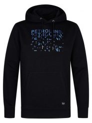 Petrol Bluza w kolorze czarnym rozmiar: XXL. Czarne bluzy Petrol, xxl, bez wzorów, z bawełny, z kapturem. Za 145.26 zł.