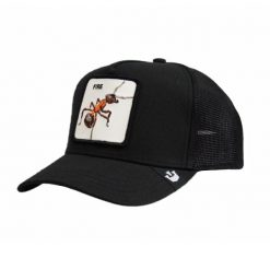 Czapka z daszkiem Goorin Bros. Fire Ant Black Trucker - 101-1433. Czarne czapki z daszkiem Goorin Bros, bez wzorów. Za 190.35 zł.