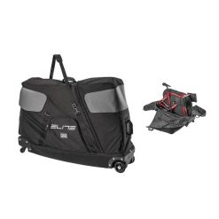 Walizka podróżna Elite Borson. Czarne walizki Elite, bez wzorów. Za 2,944.25 zł.