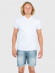 Brunotti Koszulka polo "Frunot-II" w kolorze białym rozmiar: XL. Białe koszulki polo Brunotti, xl, bez wzorów, z bawełny, bez kołnierzyka, bez ramiączek. Za 91.99 zł.