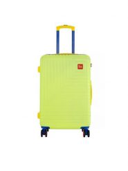 Semi Line Walizka średnia T5939-2 Zielony. Zielone walizki Semi-line, bez wzorów, z tworzywa sztucznego, średnie. Za 219.99 zł.