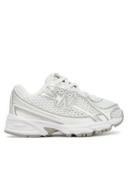 New Balance Sneakersy IZ740WM Biały. Białe espadryle New Balance, bez wzorów, z materiału, bez obcasa, bez zapięcia. Za 207.99 zł.