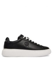 KARL LAGERFELD Sneakersy Kaprika KL24270N Czarny. Czarne buty sportowe casual KARL LAGERFELD, bez wzorów, ze skóry, bez zapięcia. Za 1,019.00 zł.