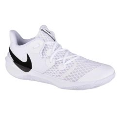 Męskie Buty Do Siatkówki Hyperspeed Court. Czarne buty turystyczne Nike, bez wzorów, z gumy, bez zapięcia, do siatkówki. Za 526.99 zł.