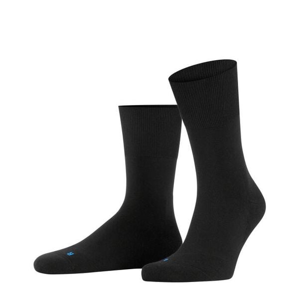 Skarpety sportowe Falke. Czarne skarpetki sportowe Falke, bez wzorów, z materiału. Za 257.99 zł.