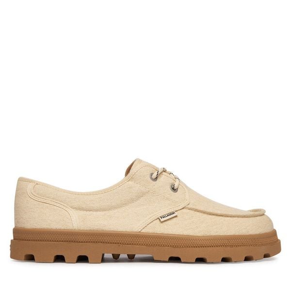 Półbuty Palladium. Białe eleganckie półbuty Palladium, bez wzorów, bez obcasa, bez zapięcia. Za 389.99 zł.