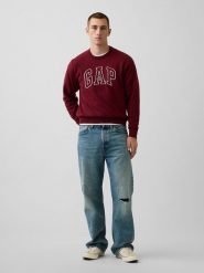GAP Bluza w kolorze brązowoczerwonym rozmiar: M. Brązowe bluzy GAP, m, bez wzorów, z bawełny, bez kaptura. Za 154.95 zł.