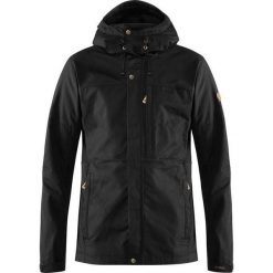 Kurtka softshell Fjallraven Kaipak Jacket. Czarne kurtki Fjällräven, l, bez wzorów, z bawełny, bez kaptura. Za 1,186.95 zł.