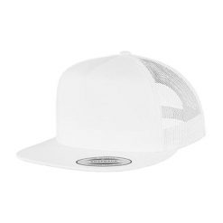 Klasyczna Czapka Z Daszkiem. Niebieskie czapki z daszkiem FLEXFIT, bez wzorów. Za 66.99 zł.