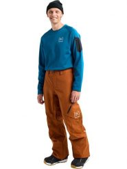 Burton Spodnie narciarskie "[ak] Cyclic GORE-TEX 2L" w kolorze jasnobrązowym rozmiar: S. Brązowe spodnie narciarskie i snowboardowe Burton, l, bez wzorów, z gore-texu, narciarskie, gore-tex. Za 1,114.95 zł.