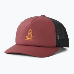 Czapka z daszkiem męska Rip Curl Vaporcool Search Trucker. Czerwone czapki z daszkiem Rip Curl, bez wzorów. Za 109.99 zł.