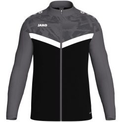 Poliestrowa bluza dresowa Jako Iconic. Czarne bluzy z kapturem JAKO, xl, bez wzorów, z dresówki, z kapturem. Za 325.00 zł.