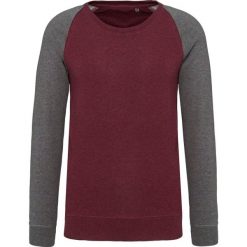 Bluza z okrągłym dekoltem Kariban bicolore Manches Raglan. Czerwone bluzy KARIBAN, m, bez wzorów, bez kaptura. Za 118.50 zł.