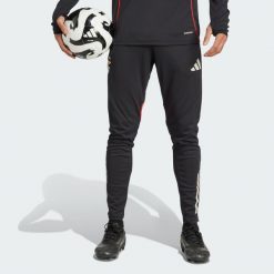 Spodnie Benfica Tiro 25 Competition Training. Czarne spodnie treningowe długie Adidas, xs, bez wzorów, z dresówki. Za 279.00 zł.