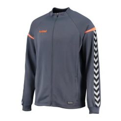 Bluza sportowa Hummel Authentic Charge Poly Zip Jacket. Szare bluzy bez kaptura Hummel, m, bez wzorów, bez kaptura. Za 99.00 zł.