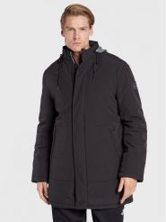RefrigiWear Kurtka zimowa Lender G16700 XT2429 Czarny Regular Fit. Czarne kurtki Refrigiwear, na zimę, m, bez wzorów, z syntetyku, bez kaptura. Za 929.99 zł.