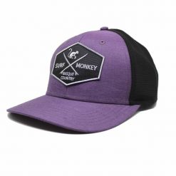 Czapka trucker górska i trekkingowa – Dry-Tech – wodoodporna (Bordowy). Fioletowe czapki z daszkiem SURF MONKEY, z aplikacjami, z elastanu. Za 179.95 zł.