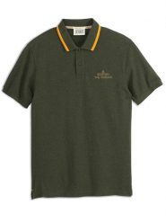 Scotch & Soda Koszulka polo w kolorze khaki rozmiar: S. Brązowe koszulki polo Scotch & Soda, s, bez wzorów, z bawełny, bez kołnierzyka, bez ramiączek. Za 79.59 zł.
