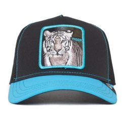 Czapka Goorin Bros Streak Czarny Niebieski. Czarne czapki zimowe Goorin Bros, bez wzorów. Za 232.65 zł.