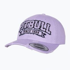 Czapka z daszkiem Pitbull Snapback Since 1989 Classic. Fioletowe czapki z daszkiem PITBULL, bez wzorów, z bawełny. Za 129.99 zł.