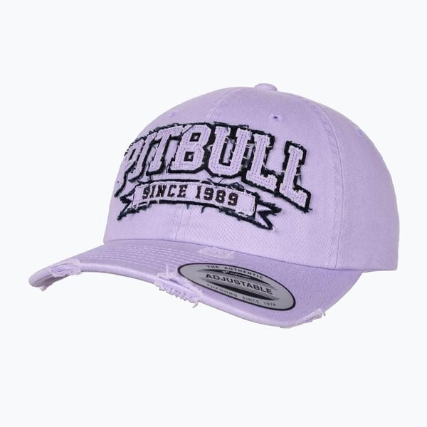 Czapka z daszkiem Pitbull Snapback Since 1989 Classic. Fioletowe czapki z daszkiem PITBULL, bez wzorów, z bawełny. Za 129.99 zł.