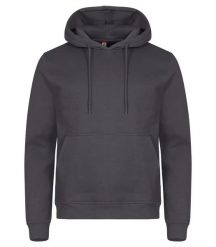 Clique Miami Hoody - bluza z kapturem z bawełny i recyklingu. Szare bluzy z kapturem CLIQUE, uniwersalny, bez wzorów, z bawełny, z kapturem. Za 174.69 zł.