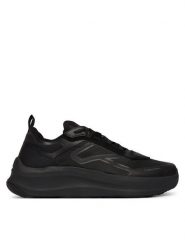 Calvin Klein Sneakersy Chunky Run Laceup Stripe Ny HM0HM02160 Czarny. Czarne buty do biegania CALVIN KLEIN, bez wzorów, z materiału, bez zapięcia. Za 569.99 zł.