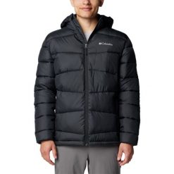 Kurtka ocieplana męska Columbia Fivemile Butte II Hooded Jkt z kapturem. Niebieskie kurtki Columbia, m, bez wzorów, z kapturem. Za 439.99 zł.