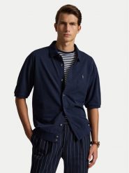 Polo Ralph Lauren Koszula 710B18514003 Granatowy Regular Fit. Niebieskie koszule Polo Ralph Lauren, m, bez wzorów, z bawełny, bez kołnierzyka, bez ramiączek. Za 689.99 zł.