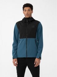 4F Kurtka softshell 4FAW23TSOFM155 Niebieski Regular Fit. Niebieskie kurtki outdoor i hardshell 4F, m, bez wzorów, z softshellu, bez kaptura. Za 189.99 zł.