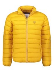 Geographical Norway Kurtka pikowana "Amigotal" w kolorze musztardowym rozmiar: 3XL. Brązowe kurtki Geographical Norway, xl, bez wzorów, bez kaptura. Za 136.13 zł.