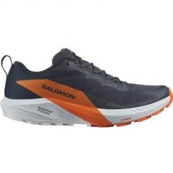 Buty do biegania męskie Salomon Sense Ride 5 Gtx Gore-tex. Niebieskie buty do biegania Salomon, bez wzorów, z gore-texu, bez zapięcia, do biegania, gore-tex. Za 661.00 zł.