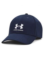Under Armour Czapka "Sportstyle Lockup" w kolorze granatowym rozmiar: onesize. Niebieskie czapki z daszkiem Under Armour, bez wzorów, z bawełny. Za 77.45 zł.