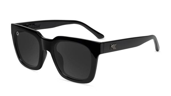 Okulary przeciwsłoneczne dla dorosłych - kategoria 3 z polaryzacją - Piano Black. Czarne okulary przeciwsłoneczne KNOCKAROUND. Za 168.30 zł.