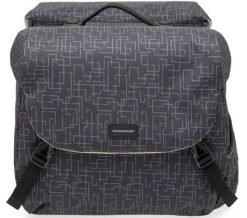 Saszetka na ramię Mondi Joy Double MIK Ivy , czarny. Czarne torby na ramię NEW LOOXS, bez wzorów, z materiału, na ramię, duże, bez dodatków. Za 489.90 zł.