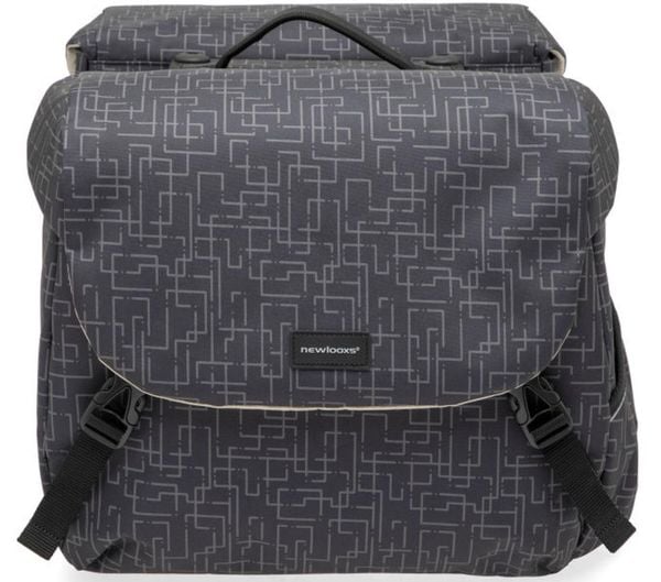 Saszetka na ramię Mondi Joy Double MIK Ivy , czarny. Czarne torby na ramię NEW LOOXS, bez wzorów, z materiału, na ramię, duże, bez dodatków. Za 489.90 zł.