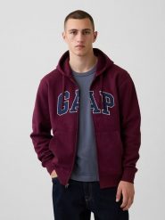 GAP Bluza w kolorze bordowym rozmiar: S. Czerwone bluzy GAP, s, bez wzorów, bez kaptura. Za 169.95 zł.