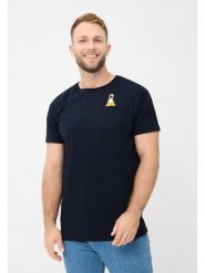 Derbe Koszulka w kolorze granatowym rozmiar: 3XL. Niebieskie bezrękawniki Derbe, xl, bez wzorów, z bawełny, bez kołnierzyka, bez ramiączek. Za 109.26 zł.
