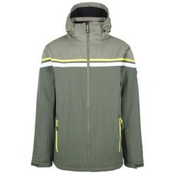 Trespass Dexy - Male Ski Jkt Ivy. Zielone kurtki przeciwdeszczowe Trespass, m, bez wzorów, z puchu, bez kaptura. Za 465.99 zł.