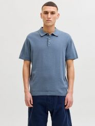 Jack & Jones Koszulka polo "Will" w kolorze niebieskim rozmiar: XXL. Niebieskie koszulki polo Jack & Jones, xxl, bez wzorów, z bawełny, bez kołnierzyka, bez ramiączek. Za 82.99 zł.