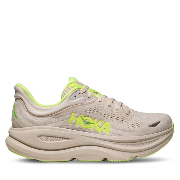 Buty do biegania Hoka. Brązowe buty do biegania HOKA, bez wzorów, bez zapięcia, do biegania. Za 799.99 zł.